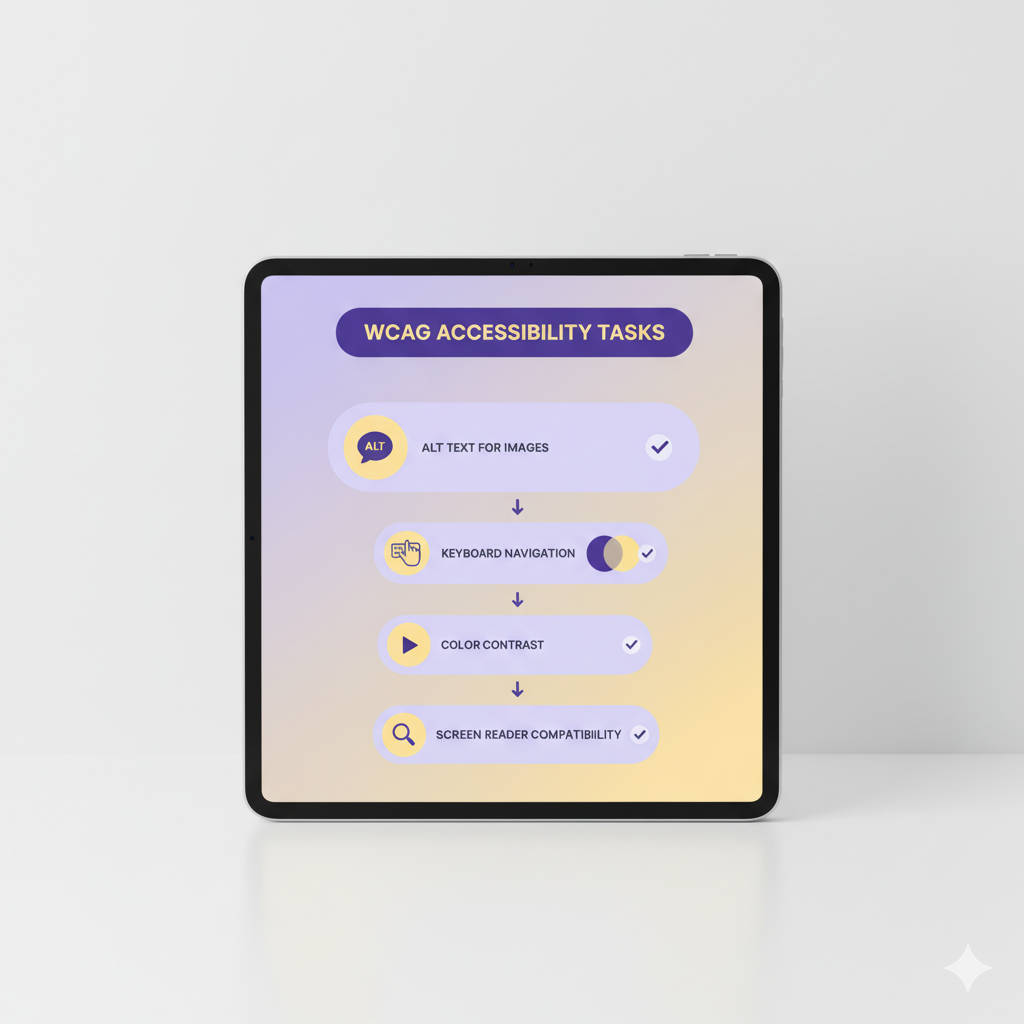 WCAG Accessibility Workflow