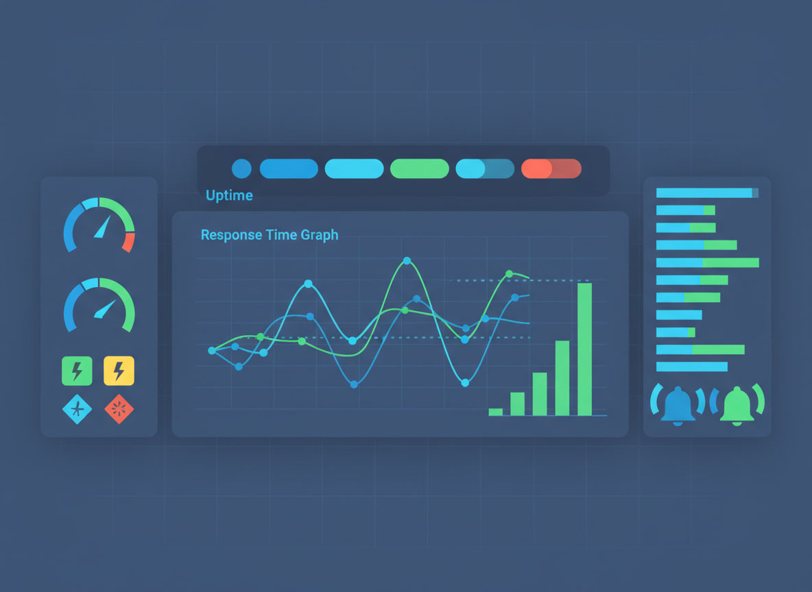 Website Monitoring Dashboard Overview